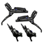 Sram Level Ultimate Rainbow Front And Rear Disc Brake Set - Black / Pair