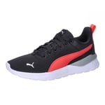 PUMA Unisex Kids Anzarun Lite Jr Baskets, Black Active Red White, 37 EU