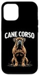 Coque pour iPhone 12/12 Pro Cane Corso Majestic Amoureux des races de chiens