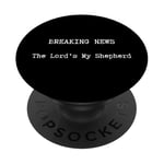 Christian Bible Quotes The Lord's My Shepherd PopSockets Adhesive PopGrip