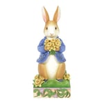 Enesco Beatrix Potter par Jim Shore Figurine Peter Rabbit avec jonquilles