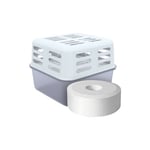 Bolaseca - Absorbeur d'humidité box + recharge galet percé 425g