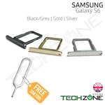 Samsung Galaxy S6 G920 G920f Sim Card Tray Holder Slot + Free Ejector Pin Tool