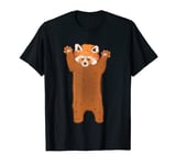 Red Panda Animals Cuddly Woman Animal Motif Man Panda T-Shirt