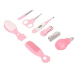 Baby Healthcare Kit Nose Cleaner Nail Clippers Scissors Toothbrush Comb Infa HEN