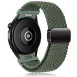 Flätat band för Samsung Galaxy Watch 6 4 classic/5 Pro 45mm 47mm 43mm 44mm 40mm Inga luckor magnetiskt armband Galaxy watch 6 remmar Inverness Green Inverness Green 4 classic 42mm 46mm