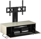 Alphason Chromium 2 Ivory Bracketed TV Stand