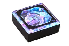 Alphacool Eisblock Xpx Aurora Edge, Vattenblock, Mässing, Koppar, Plexiglas, Svart, Lga 1150 (Uttag H3), Lga 1151 (Uttag H4), Lga 1155 (Socket H2), Lga 1200 (Socket H5), Lga 2011..., Ce, Fc, Rohs, 70 Mm