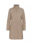 Part Two Carvin Longline Rain Coat, Desert Taupe