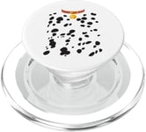 Dog Dalmatian Costume Dalmations Spots Puppy Print Halloween PopSockets PopGrip for MagSafe