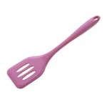 Wiltshire Silicone Slotted Turner, Flipping & Turning Tool, Fish Slice, Cooking & Serving Spatula, Heat-Resistant Utensil, Non-Stick, Non-Scratch, Studio Pink, 29.5x6.9x1.7cm