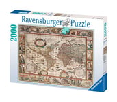 Puzzle 2000 pièces Ravensburger Mappemonde