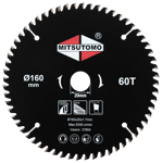 Mitsutomo Sågklinga cirkelsåg 160x20 mm 60T