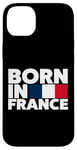 Coque pour iPhone 14 Plus Cool Born in France Illustration Novelty Graphic Designs