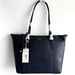 RADLEY Angel Street Navy Blue Leather Tote Shoulder Work Bag - BNWT - RRP £199