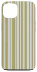 iPhone 13 Gold and Grey Platinum striped Pattern Case