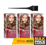 Garnier Couleur Sensation Cheveux Couleur 7.0 Delicate Opal Blonde 3-pack