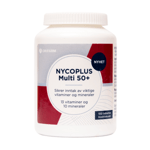 Nycoplus Multi 50+ tabletter - 100 stk. Vitaminer Multivitaminer Kosttilskudd