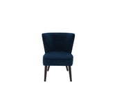 Fauteuil HARRY II tissu bleu marine