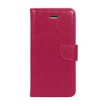 ETUI FOLIO PORTEFEUILLE PORTE CARTE POUR APPLE IPHONE 4 4S ROSE