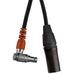 Teradek RT Latitude MDR Receiver 4-Pin XLR Power Cable (21", RA to Straight)