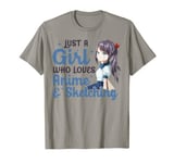 A Girl Who Loves Anime And Sketching Sketch Lovers T-Shirt