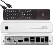 Vu+ Zero Hw Version 2-1 Tuner Satellite Dvb-S2 Full Hd E2 Linux,Récepteur Youtube,Récepteur Satellite Avec Fonction D'Enregistrement,Lecteur De Cartes,Usb,+ Câble Hdmi Easymouse,Blanc