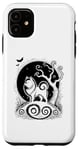 Coque pour iPhone 11 Poméraniens Poméraniens Halloween Pom Dog