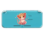 Coque Switch Lite Leopard Et Coeur Personnalisee