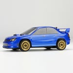 Carisma 1:24 GT24 2006 Subaru STI Micro RTR RC Rally Car - Blue