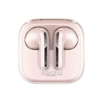 Xiaomi Redmi Buds 6 Active Écouteurs Intra-Auriculaires, Bluetooth 5.4, jusqu'à 30 Heures d'autonomie, Pilote Dynamique 14,2 mm, Protection IPX4, réduction du Bruit téléphonique, Rose Transparent