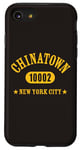 Coque pour iPhone SE (2020) / 7 / 8 CHINATOWN 10002 NEW YORK CITY/NYC Athletic Design