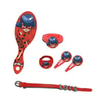 Miraculous Coccinelle 6 Pièce Accessoire Cheveux Kit (Sans Emballé)