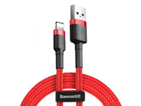 Baseus Calklf-R09, 3 M, Usb A, Lightning, Hanstik, Hanstik, Rød