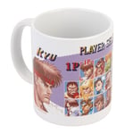 Grupo Erik Street Fighter – Mug en céramique Player Select | 35 cl / 350 ml / 334,5 g - 9,5 x 8 cm | Mug Street Fighter | Tasse à café | Tasse à thé | Cadeaux cool | Cadeaux de joueur