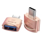 Otg Adapter Usb 3.1 Type C Converter Rose Gold