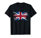 Vintage Union Jack Flag UK Great Britain Flag Union Jack T-Shirt