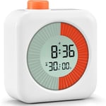 Houhence - Minuteur Visuel Numérique, Time Timer avec Compte à Rebours, Alarme, Horloge, 60 Minutes Chronometre, pour Cuisiner, Enfants et Adultes,