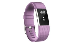 Aquarius Fitbit Charge 2 Classic Replacement Straps Lilac - Purple - One Size