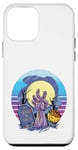 Coque pour iPhone 12 mini Main de zombie effrayant Halloween Trick or Treats lune