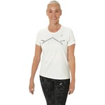 Asics Lite-Show Short Sleeve Top Femme Gris