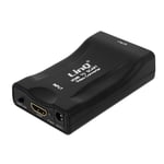 HDMI 1080P to Scart Video Converter Adapter HDMI-SCART LinQ- Black