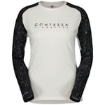 SCOTT Tee W's Trail Contessa Sign. Ls - Blanc / Noir taille L 2024