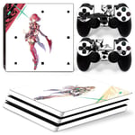 Kit De Autocollants Skin Decal Pour Console De Jeu Ps4 Pro Destiny, T1tn-P4pro-7222