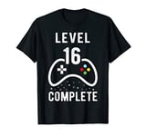 16th Birthday Gamer Shirt Level 16 Complete T-Shirt