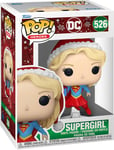 Figurine Funko Pop - Dc Super-Héros N°526 - Supergirl Noël (80031)