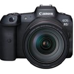 Canon EOS R5 Mirrorless Camera with RF 24-105mm f4 L lens kit