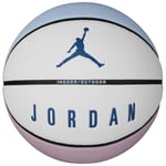 ballons de basket Unisexe, Jordan Ultimate 2.0 8P In Out Ball, Blanc