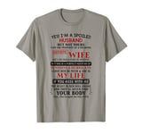 Spoiled Husband of an Awesome Wife My Sunshine & Hurricane! T-Shirt