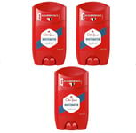 3X Old Spice Whitewater Stick Deodorant Long Lasting Aluminum Free 50ml